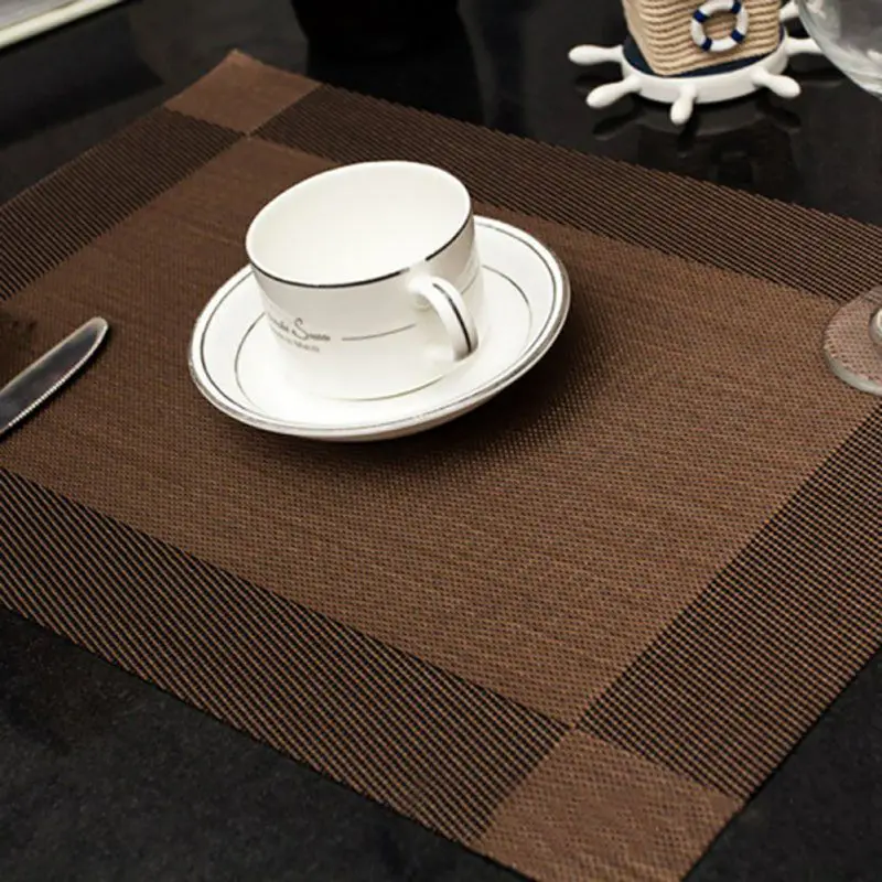 4 шт. настольные коврики для кухни столовая Водонепроницаемая салфетка 7 видов