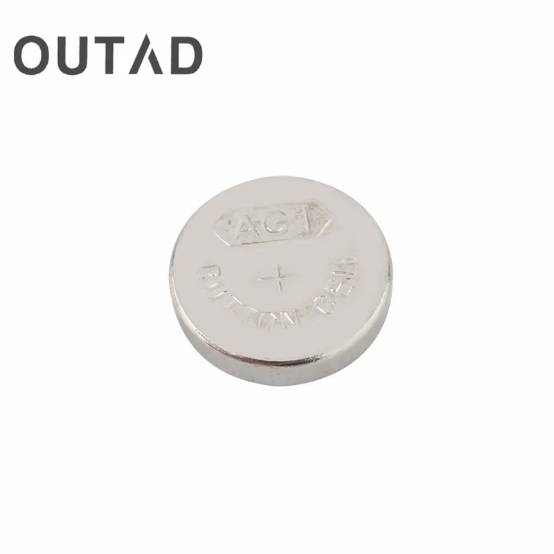 Цифровые часы OUTAD аккумуляторы AG1 364 SR621SW TR621SW CX60 621 SR60 LR60 аккумулятор большой