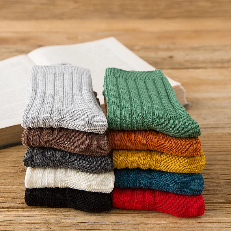 Fetoo/женские хлопковые носки однотонные удобные дышащие женские Носки ярких