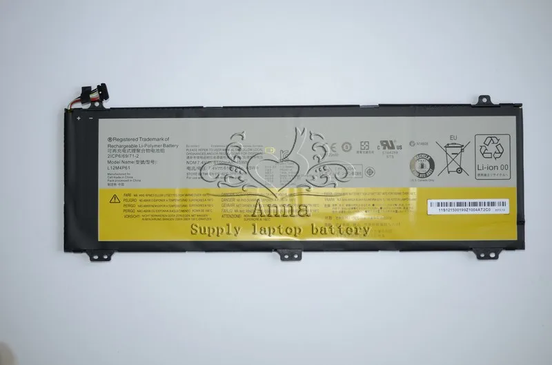 Оригинальный аккумулятор JIGU 7 4 В для ноутбука L12M4P61 LENOVO IdeaPad U330 Touch U330p