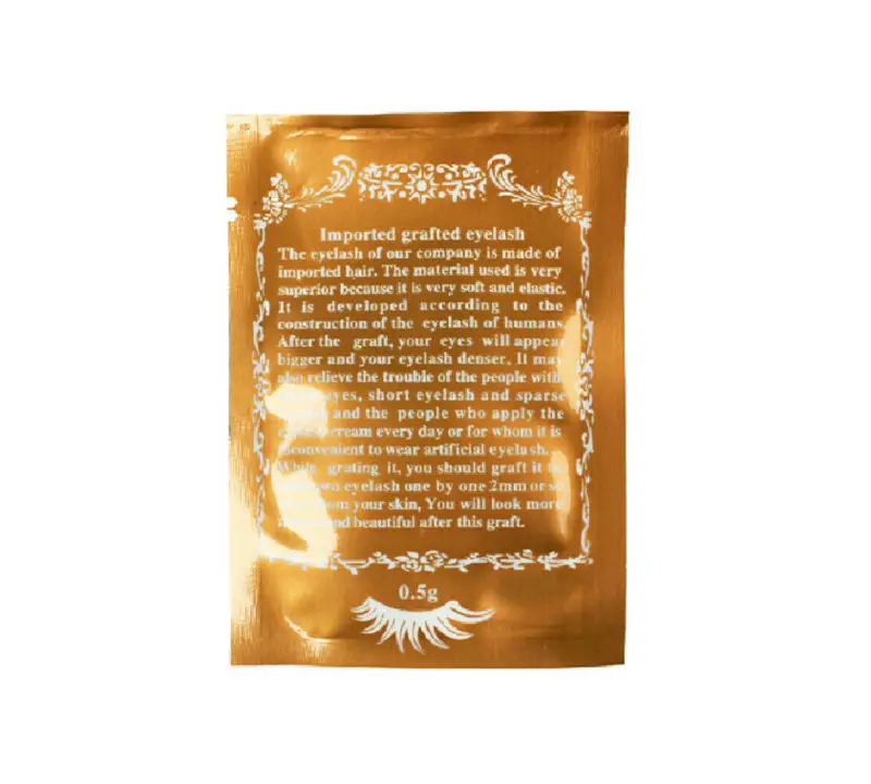 Накладные ресницы с мешочками растительные привитые Объемные одиночные посадки