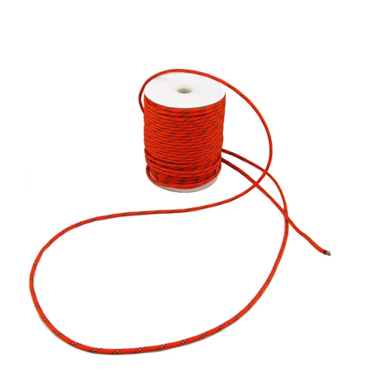 Светоотражающая веревка ShineTrip из Паракорда диаметром 5 мм ветрозащитная для