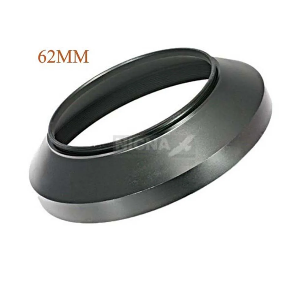 

62mm Wide Angle Metal Lens Hood for Nikon Canon Sony Pentax Olympus Screw Mount