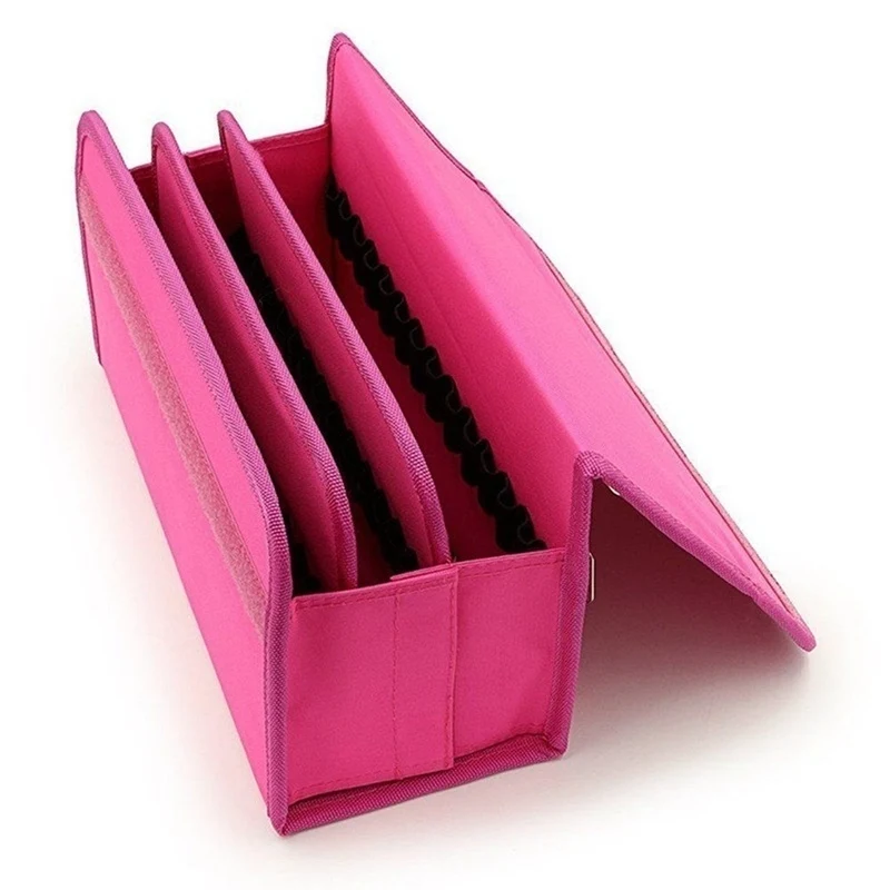 Продвижение 80 слота Multi Слои Маркеры Ручка держатель пенал сумка для хранения