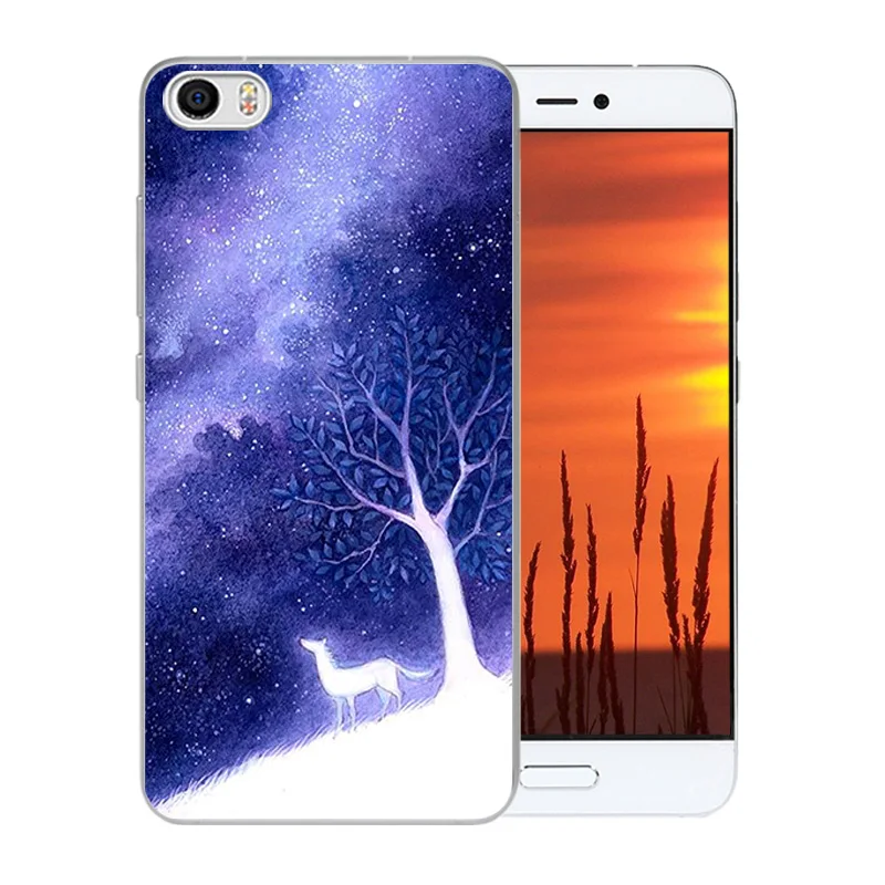 5.15 inch For Xiaomi 5 Mi MI5 M5 Mobile Phone Cases Starry Sky Pattern Back Cover Silicon Soft TPU Matte Full Protection Shell |
