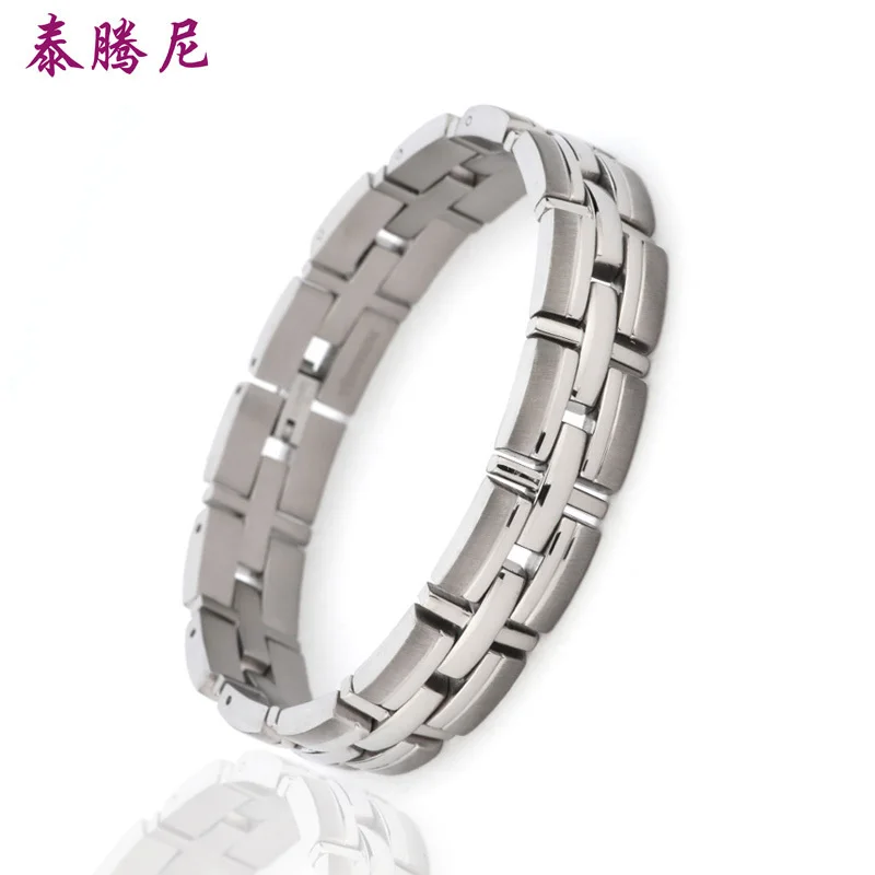 Thai Proton radiation Nigeria titanium Jinbao Jian domineering men jewelry bracelets bracelet influx of male hand free s | Украшения и