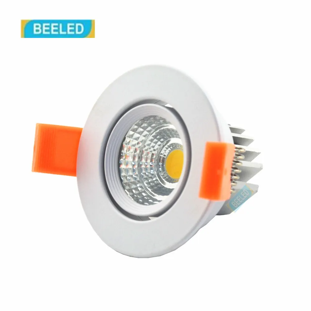 Светодиодный потолочный светильник COB 2 шт./лот 3 Вт холодный белый теплый