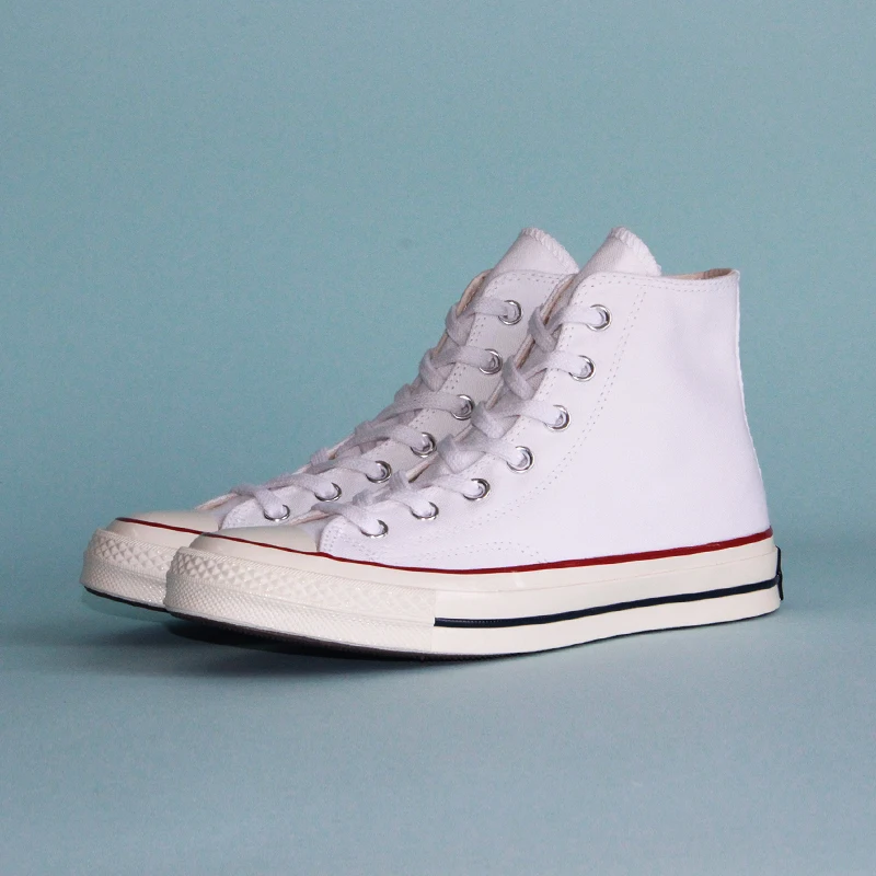 1970 s Converse Оригинальные кроссовки все стильная обувь мужские и женские кроссовки; кеды; повседневная обувь на платформе высокие классические Скейтбординг обувь 162056C