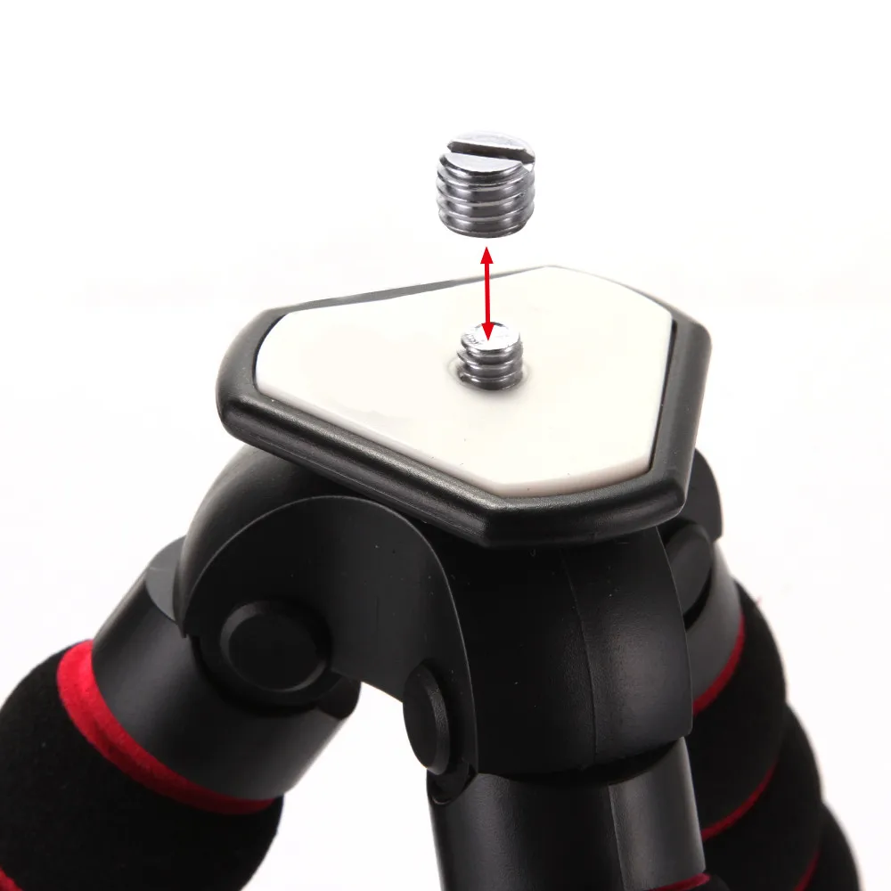 FOTGA Large Octopus Spider Flexible Tripod Stand 1/4" 3/8" Screw Mount for Canon Nikon DSLR Camera DV | Электроника
