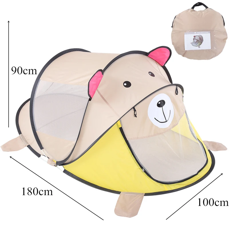 Мультфильм детские игрушки палатки дети играют игра замок пул палатка милые