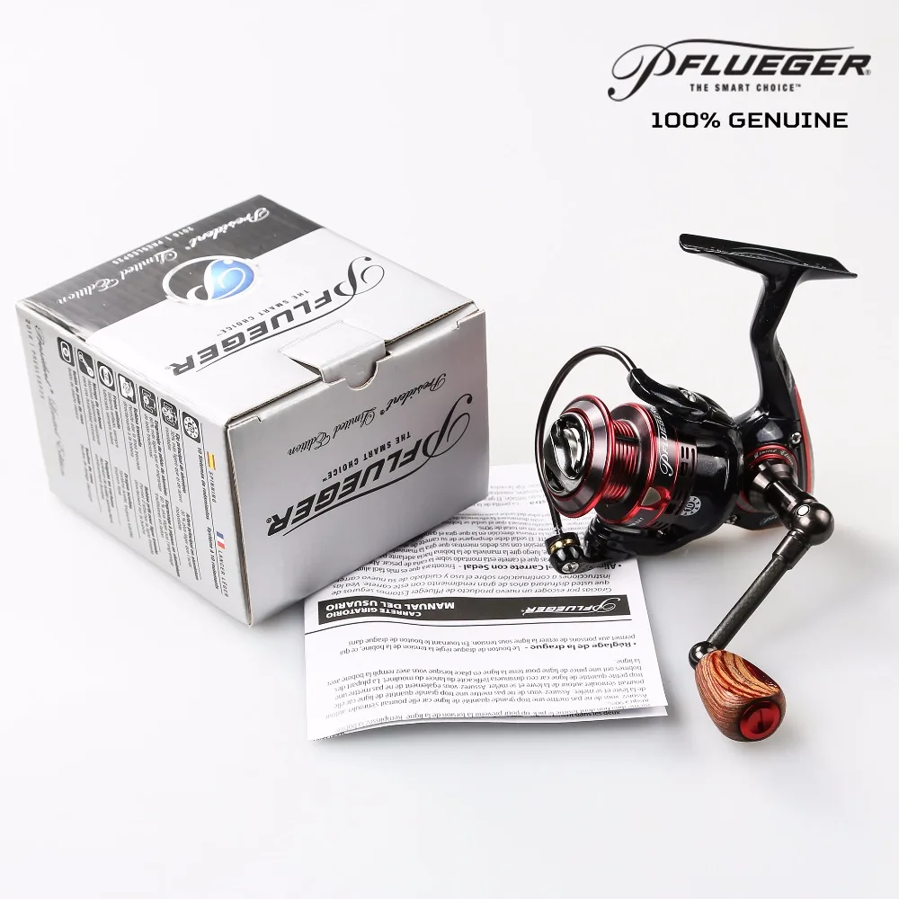 Оригинальный президент Pflueger Ограниченная серия спиннинг Рыбалка Катушка 2000 2500