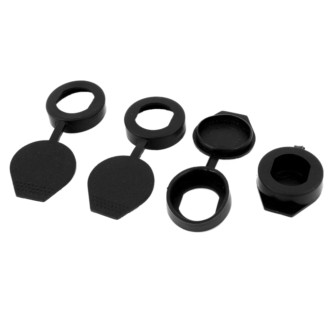 Черные резиновые защитные крышки для ключей 4 шт.|cam lock|caps lockcam lock keys |