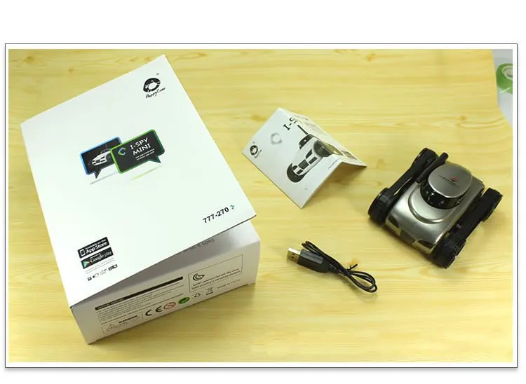 Для детей и взрослых Wi Fi мини цистерны ISpy с видео 0.3MP Камера 777 270 пульт