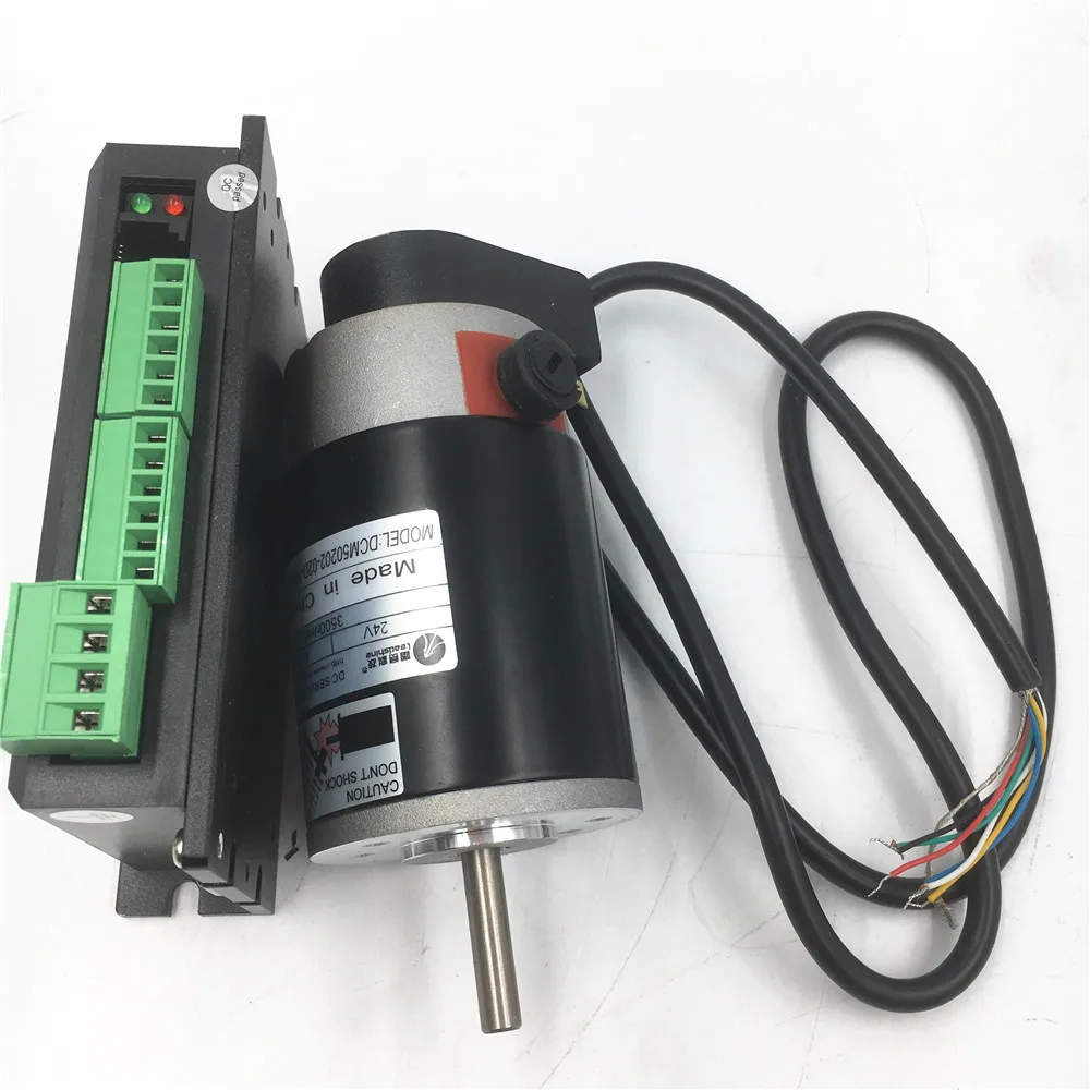 50 Вт DC матовый Серводвигатель комплект DCM50202-02D-1000 + DCS810 Leadshine 0 15 нм 3500 об/мин