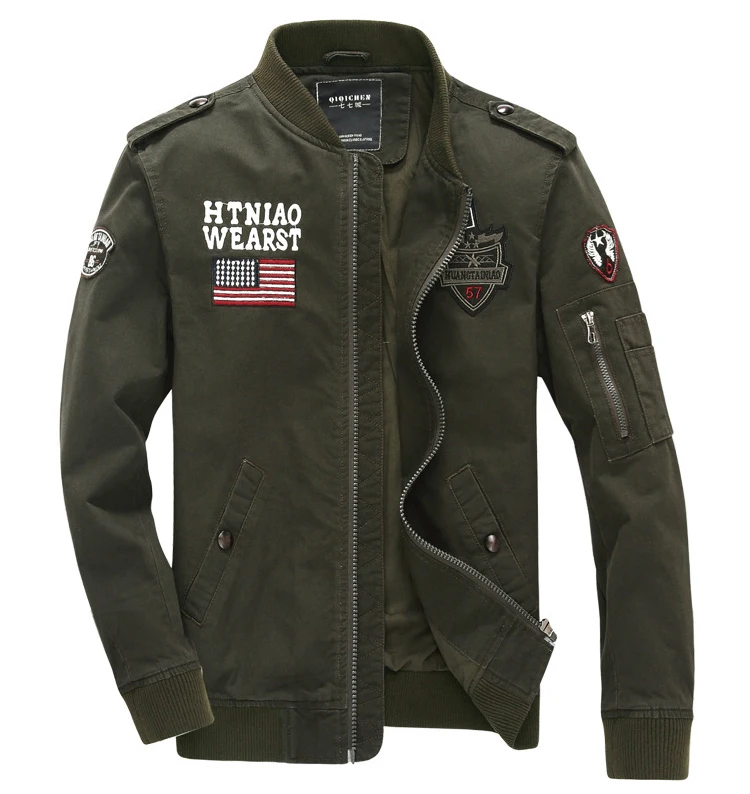 LONMMY 2018 осенняя куртка мужское пальто мужские куртки и военные зимние армейские