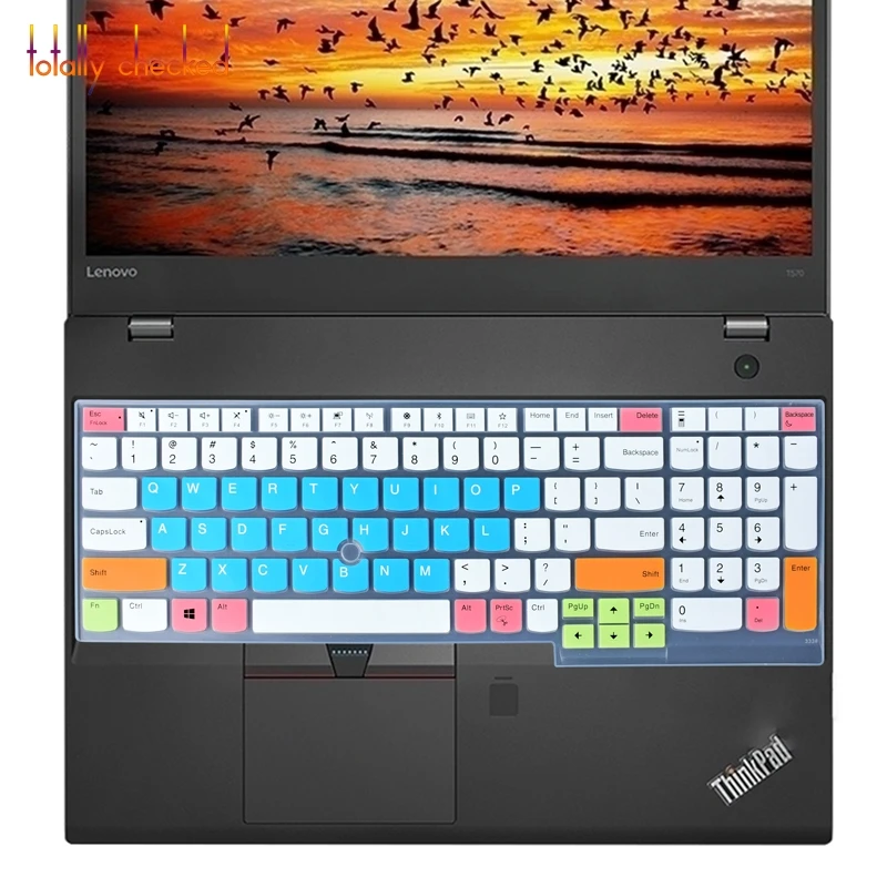 Для Lenovo Thinkpad P51S P52S E580 T570 T580 15 6 дюймов силиконовый чехол для клавиатуры защита кожи