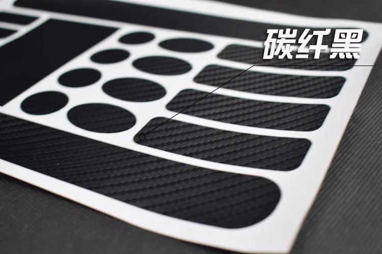 Carbon black 1 шт., устойчивая к царапинам цепь для горного велосипеда, защитная рамка, стикер, съемная цепь, защита для велосипеда - Цвет: Carbon black