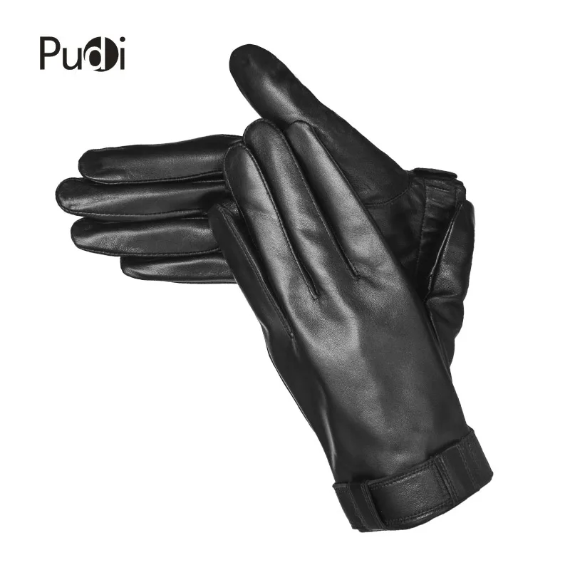 

Pudi GL864 мужские 2018 Зимние новые перчатки из натуральной кожи с натуральным мехом высококачественные перчатки из натуральной кожи с одним мех...