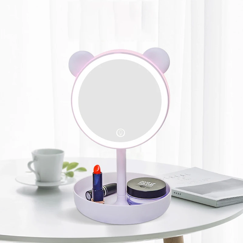 Зарядки освещенные составляют зеркальная лампа с туалетный столик 180 градусов