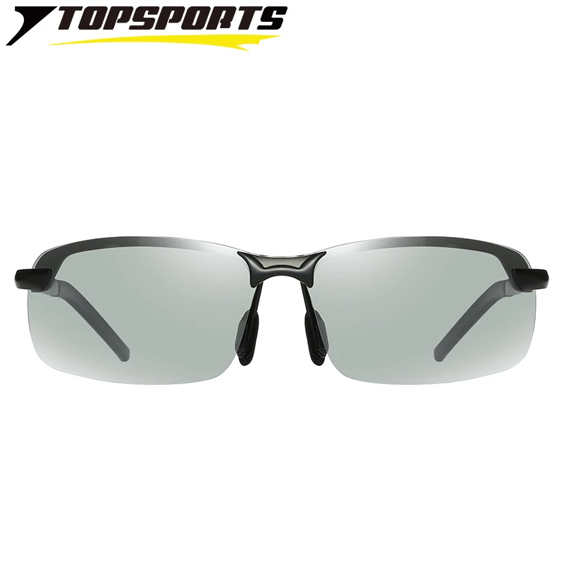 Солнцезащитные очки TOPSPORTS мужские фотохромные поляризационные из сплава для