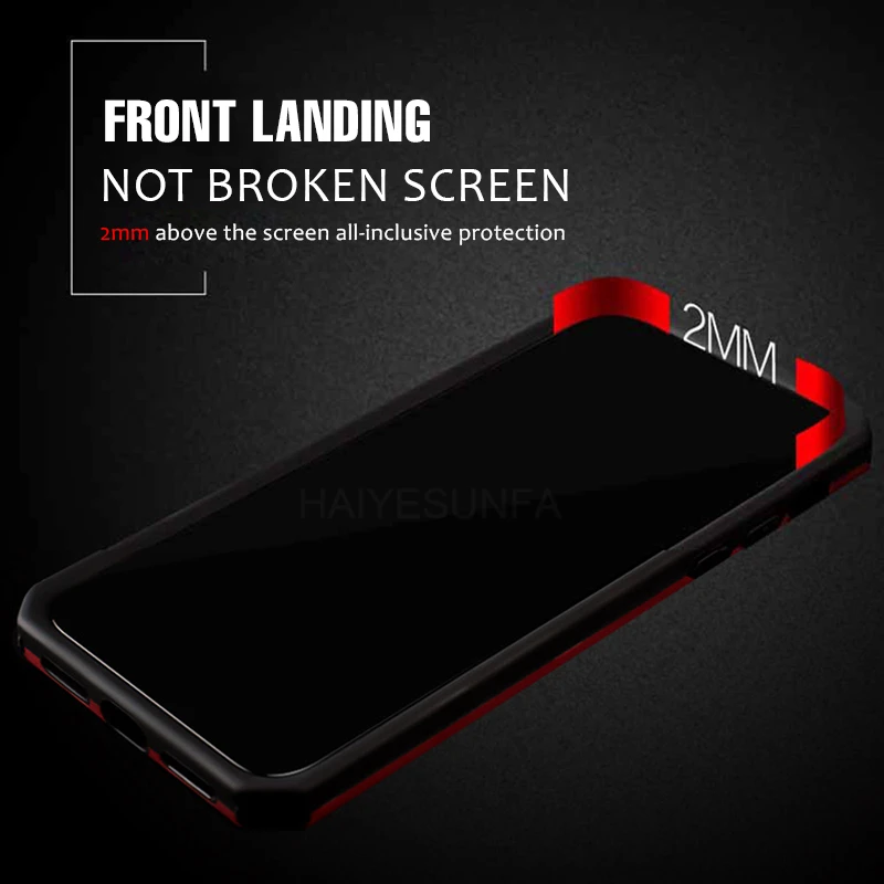 Luxury Armour Silicone Bumper Case On The For IPhone 8 6 6s 7 Plus PC Thin Hard Cover XR XS Max X TPU Shockproof |