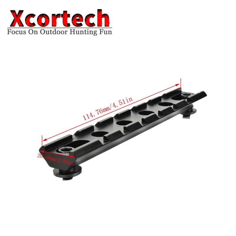 Тактическое крепление на планку Пикатинни и Вивера 20 мм 6 слотов для AR15 AR 15 M4 M16