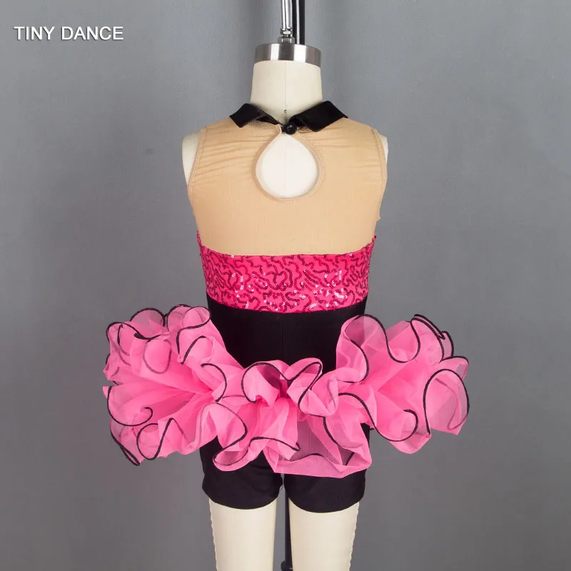 Розово красный ZSA блестящий женский костюм из Мягкого Тюля украшенный джазовым и