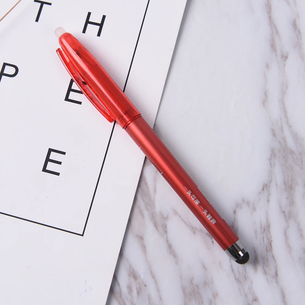 Сенсорные стирающиеся ручки Шариковая чернильная ручка для телефона планшета