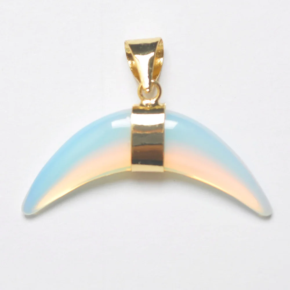 Опаловый камень бусина драгоценный подвеска ювелирные изделия в подарок мода