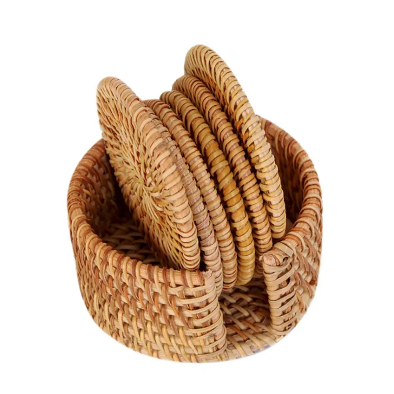 6 шт./лот Творческий пить набор подставок для кунг фу Чай Аксессуары Круглый