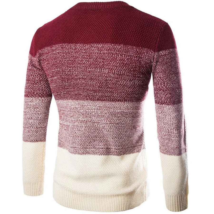 Мужчины Свитер 2016 Зима Новый Моды Случайные Slim Fit Тянуть Homme О Длинным Рукавом