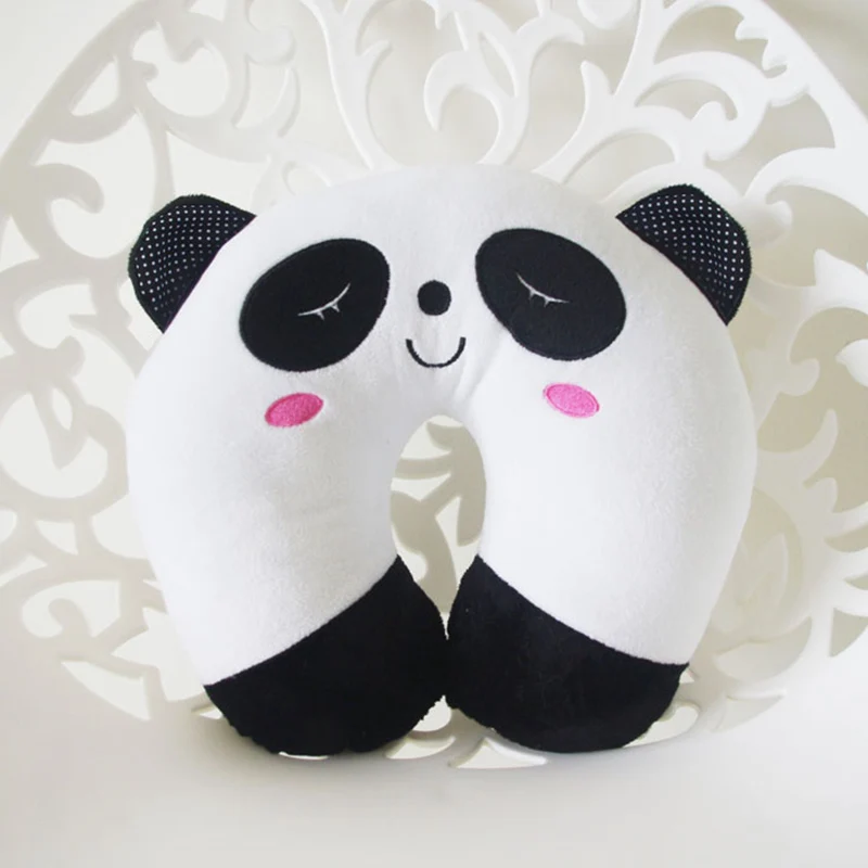 Популярная мультяшная u образная подушка для путешествий дома и офиса отдыха на