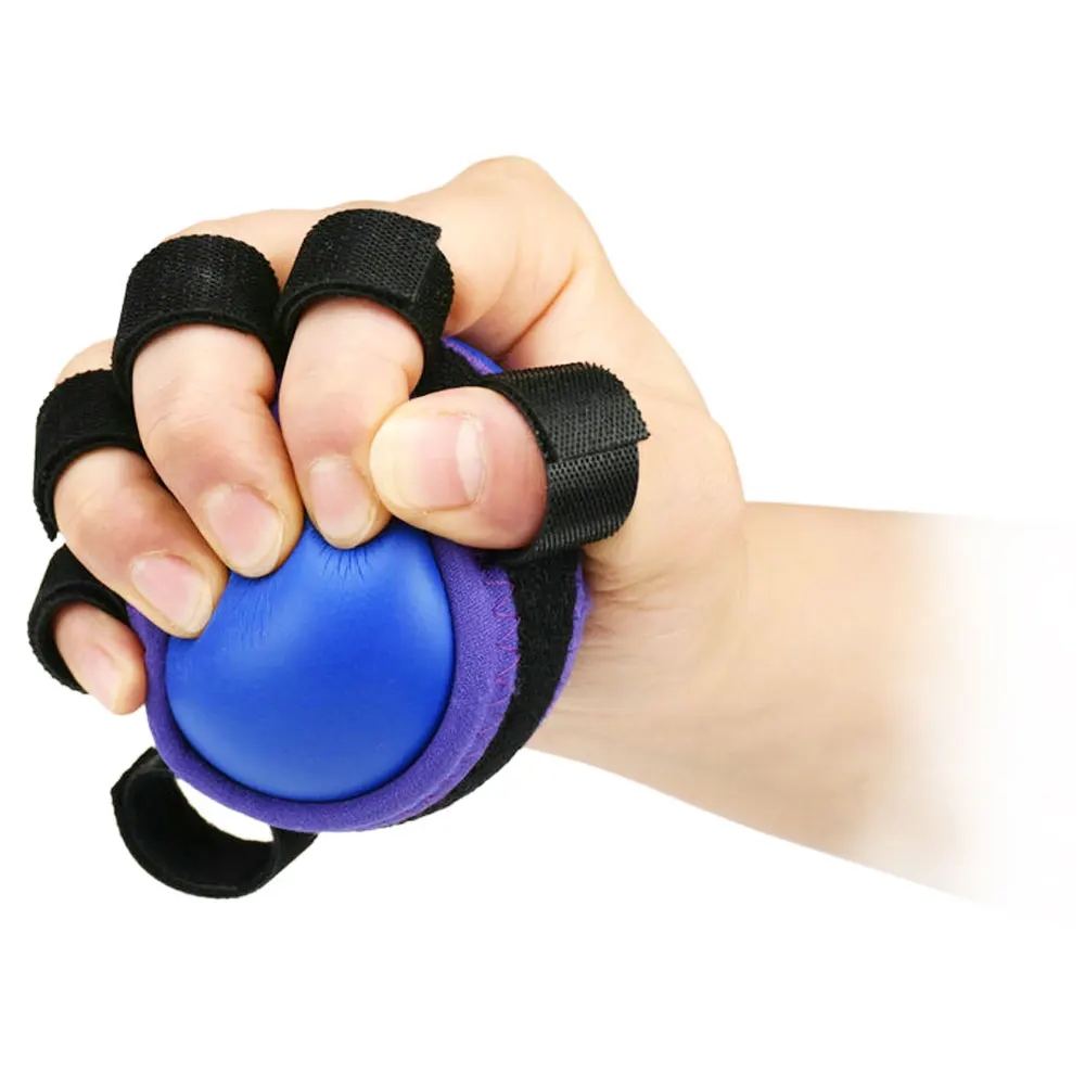 

Finger Hand Grip Power Training Ball Fitness Equipment Rehabilitation Fitness Exercise Strength Wrist Trainer Braces Supports