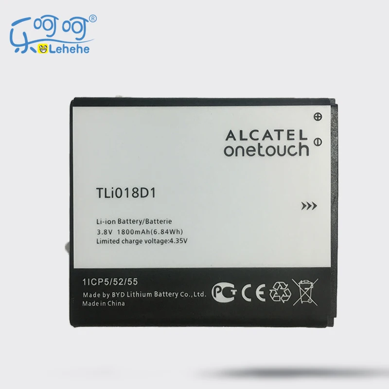 

2 X батарея LEHEHE для Alcatel OneTouch pop 3(5) 5051A 5015D TLi018D1 3,8 в 1800 мАч аккумулятор подарки