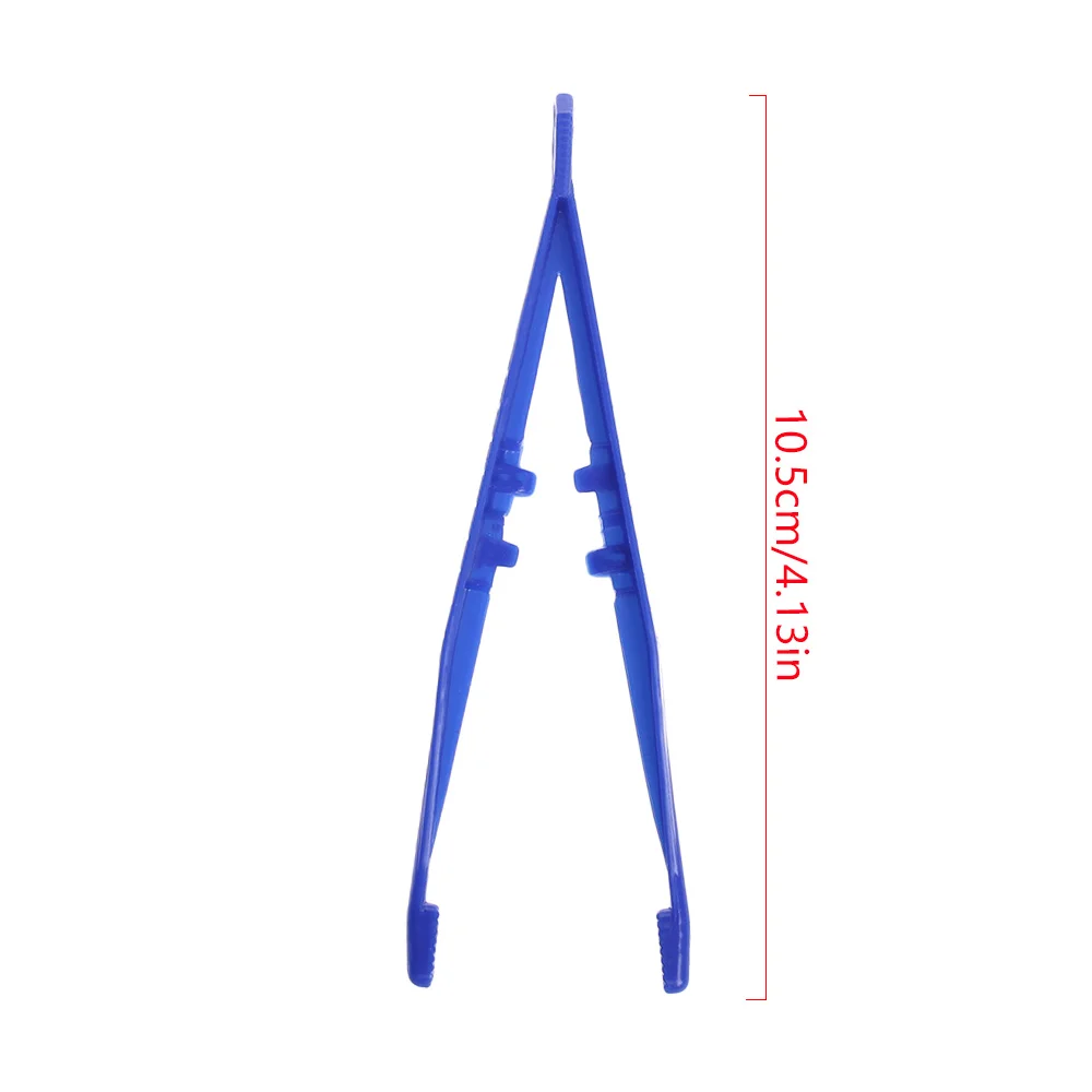 5/10 шт. маленькие одноразовые пинцеты пластиковые щипцы для рукоделия инструмент