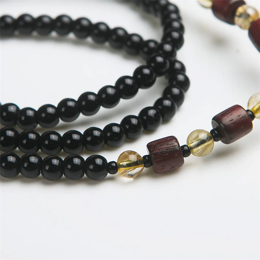 Подлинное натуральное золото Rutilated кварца кристалл круглый кулон ожерелье