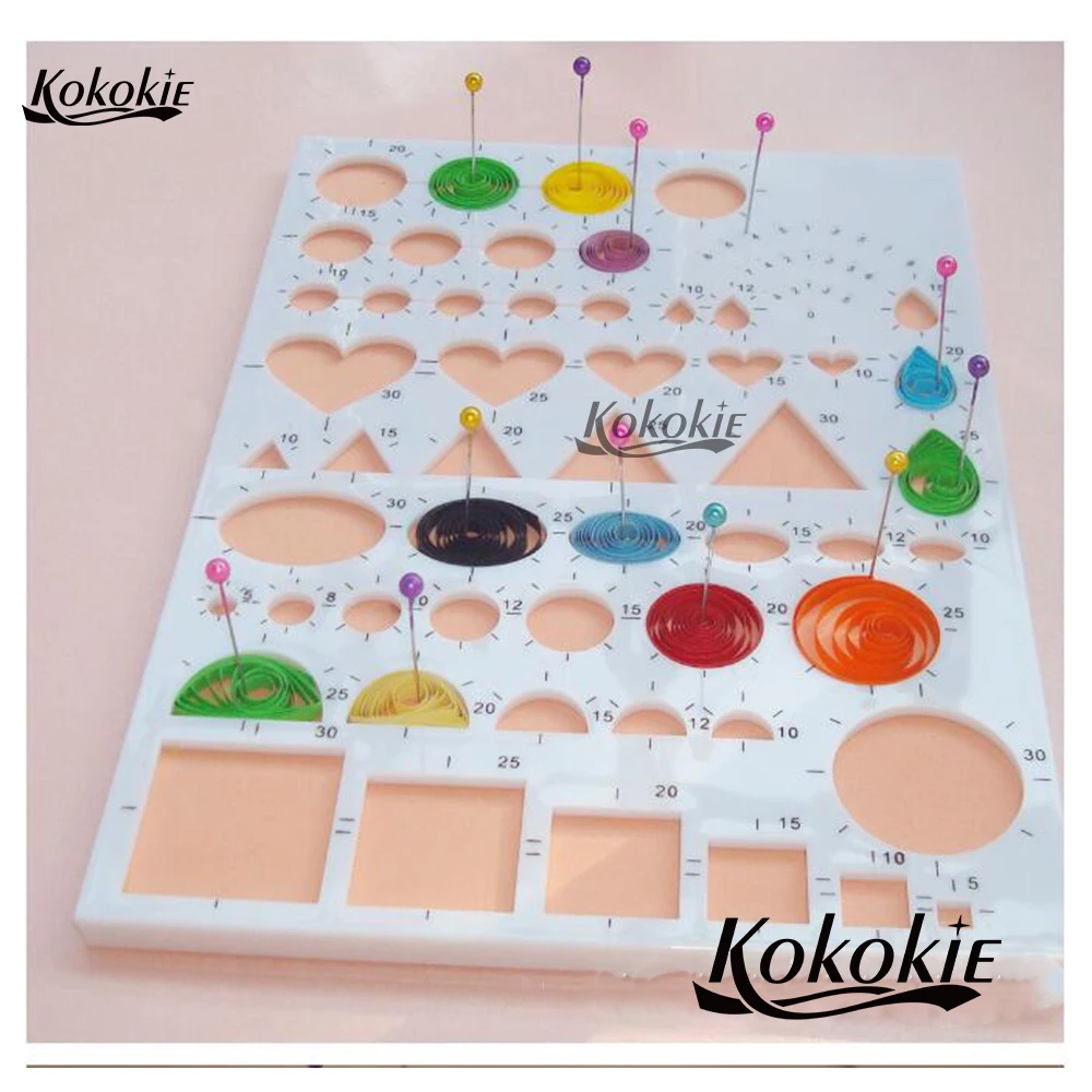 3d quiling papier в крафт-бумаге DIY рулон материалы для бумажного моделирования декоративный набор инструментов ручной прокатки полосы Павлин украшения дома