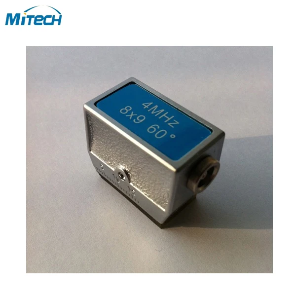 4 МГц 8*9 угловой зонд преобразователь 60 градусов|degree|degree angle |