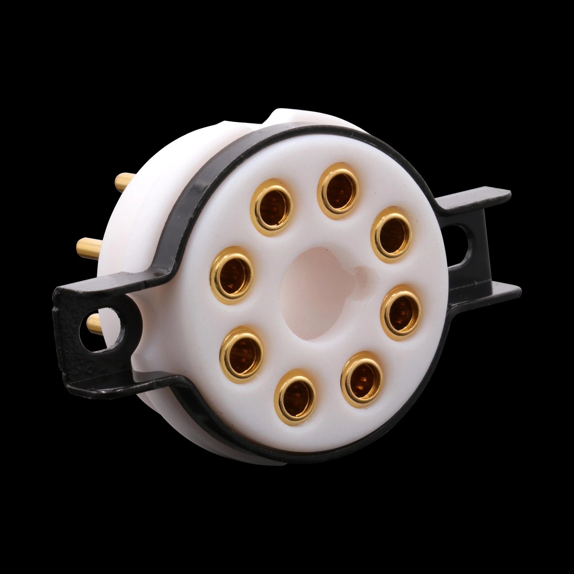 2шт. ГНЕЗДО ЛАМПЫ 8PIN K8A Высококачественная ОСНОВА КЛАПАНОВ из ПТФЭ для KT88 EL34 5881 6SN7 6CA7 6V6 6L6 Винтажный Аудиоусилитель DIY HiFi