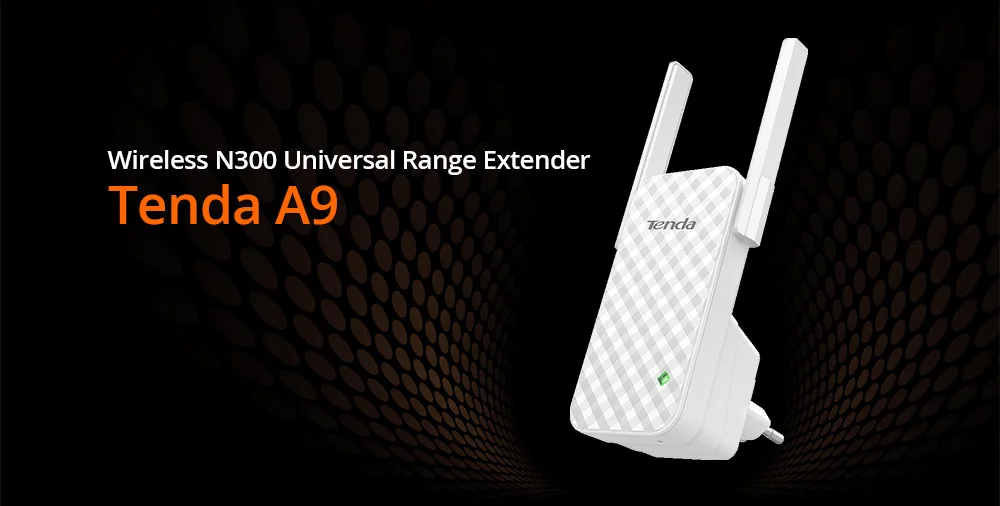 Tenda A9 300 Мбит/с Беспроводной беспроводной доступ в Интернет Wi-Fi репитер, сигнал усилитель Wifi, Беспроводной Wi-Fi маршрутизатор Диапазон расширитель усилитель простая настройка