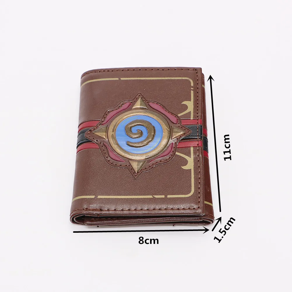 Hearthstone/кошелек с логотипом для игр, посылка Hearthstone, в регион, кошелек, короткий кошелек для мужчин, модный кошелек для отдыха