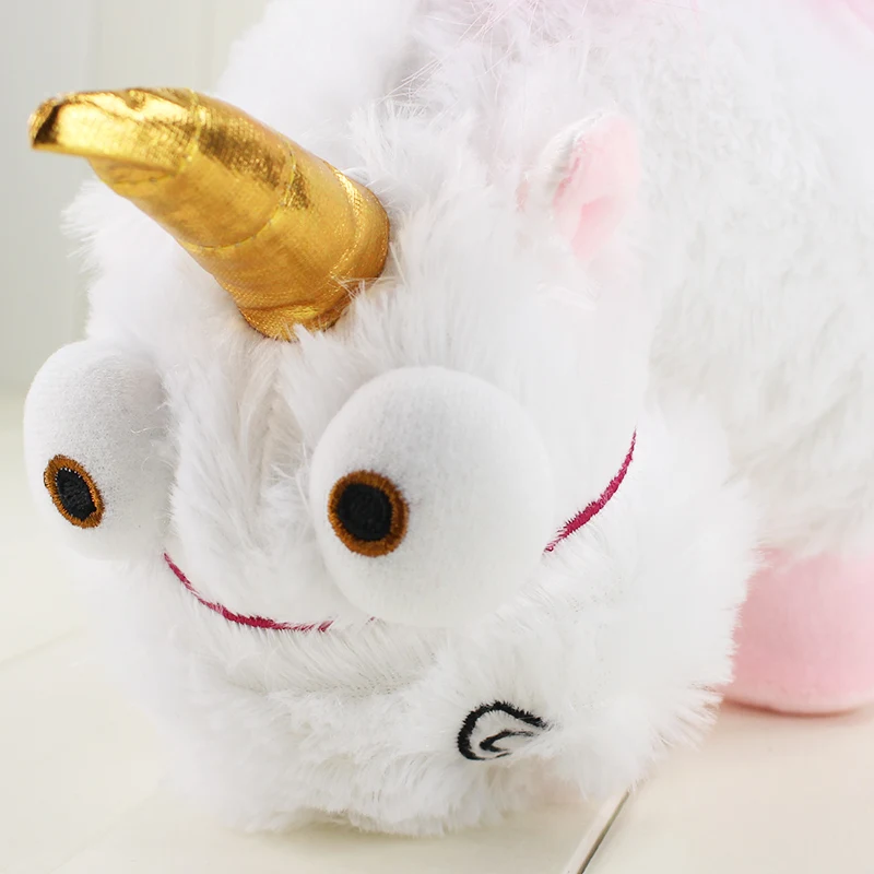 Милый большой пушистый Единорог плюшевая игрушка мягкие игрушки-животные
