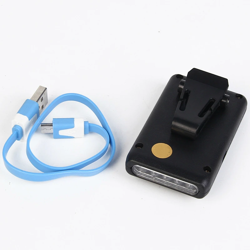 Новинка 2018 светодиодный налобный фонарь с зарядкой от USB красного и белого цвета