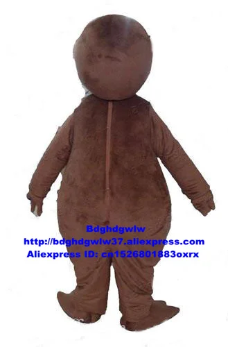 Brown Seal Sea Dog Lion Dogs Fur Mascot Costume Adult Cartoon Character Upacara Penutupan Comedy Performance zx285 | Тематическая