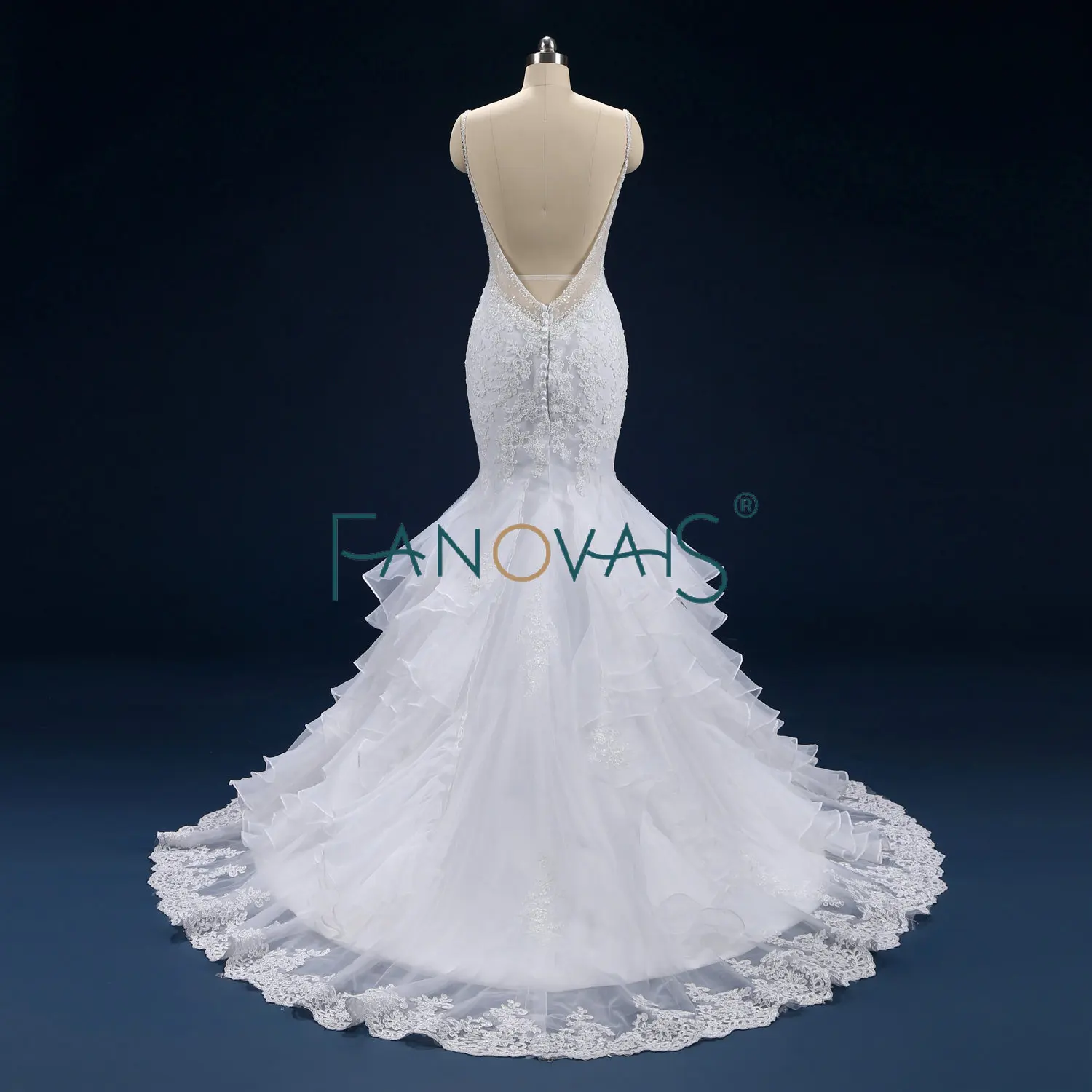 Mermaid Wedding Dresses Luxury African Trouwjurk Plus Size Vestido De Novia 2019 Robe Mariage Trumpet | Свадьбы и торжества