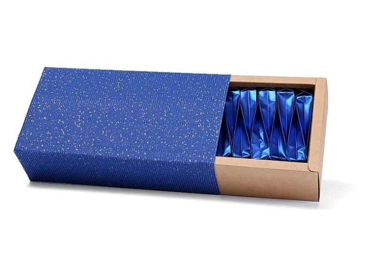 blue cover kraft 20 шт Матовая ПВХ крышка крафт-бумага ящики коробки DIY ручной работы мыло ремесло Драгоценность Коробка для свадьбы праздничная подарочная упаковка - Цвет: blue cover kraft