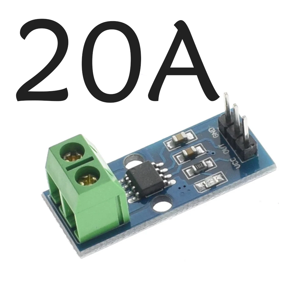 ACS712 20A 1 шт. 5A/20A/30A зал Текущий сенсор модуль ACS712 модель для arduino - Цвет: ACS712 20A