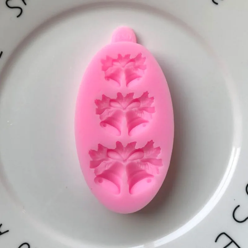 Рождественский колокольчик силиконовые формы торт шоколадная форма свадебный