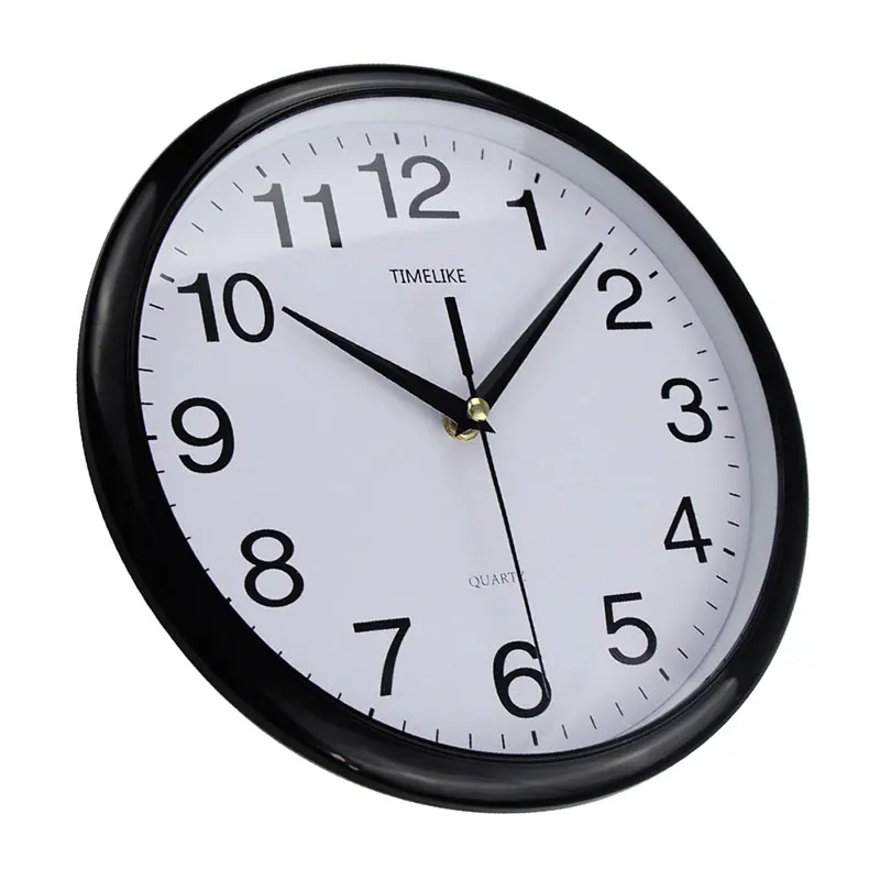 Новинка 2019 винтажные круглые настенные часы Современный стиль простые кварцевые
