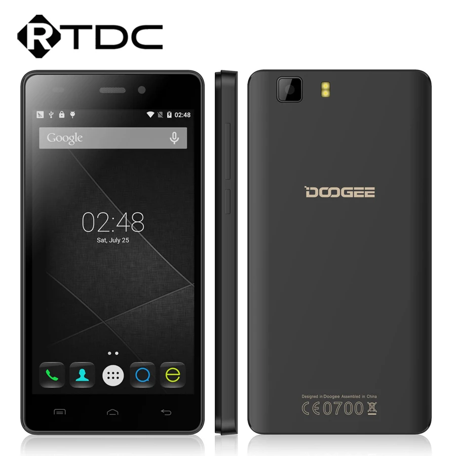 Original doogee x5 pro android 5.1 5.0 &quothd 1280*720 четырехъядерных процессоров 1 ГБ/2 ГБ ram + 8 ГБ/16 rom 5.0mp